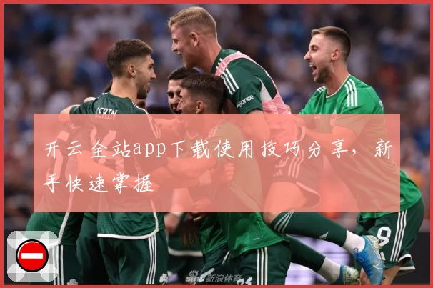 开云全站app下载使用技巧分享，新手快速掌握