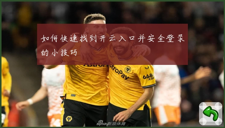 如何快速找到开云入口并安全登录的小技巧